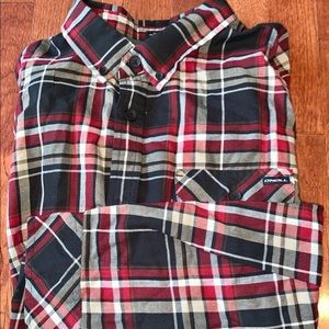 O’Neill plaid lightweight button down